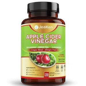 Apple Cider Vinegar - Metabolism Booster and Detox - Enhanced with Seagreens, Green Tea and Chromium