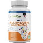 JeaKen A-Z Vegan Multivitamins & Minerals – Complete Daily Health Formula (90 Tablets)