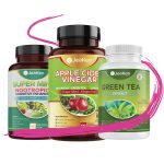 Bundle Balance und Fokus – Grüner Tee, Apfelessig und Super Mind