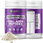 JeaKen Bovine Collagen Peptides Powder – Grass-Fed Unflavored Protein Supplement (400g)